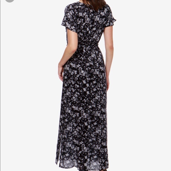Lucky brand floral black maxi dress - Picture 2 of 3